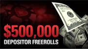 Depositor Freerolls bij PokerStars