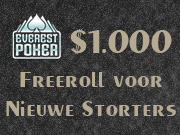 Everest Poker Freeroll voor Nieuwe Storters